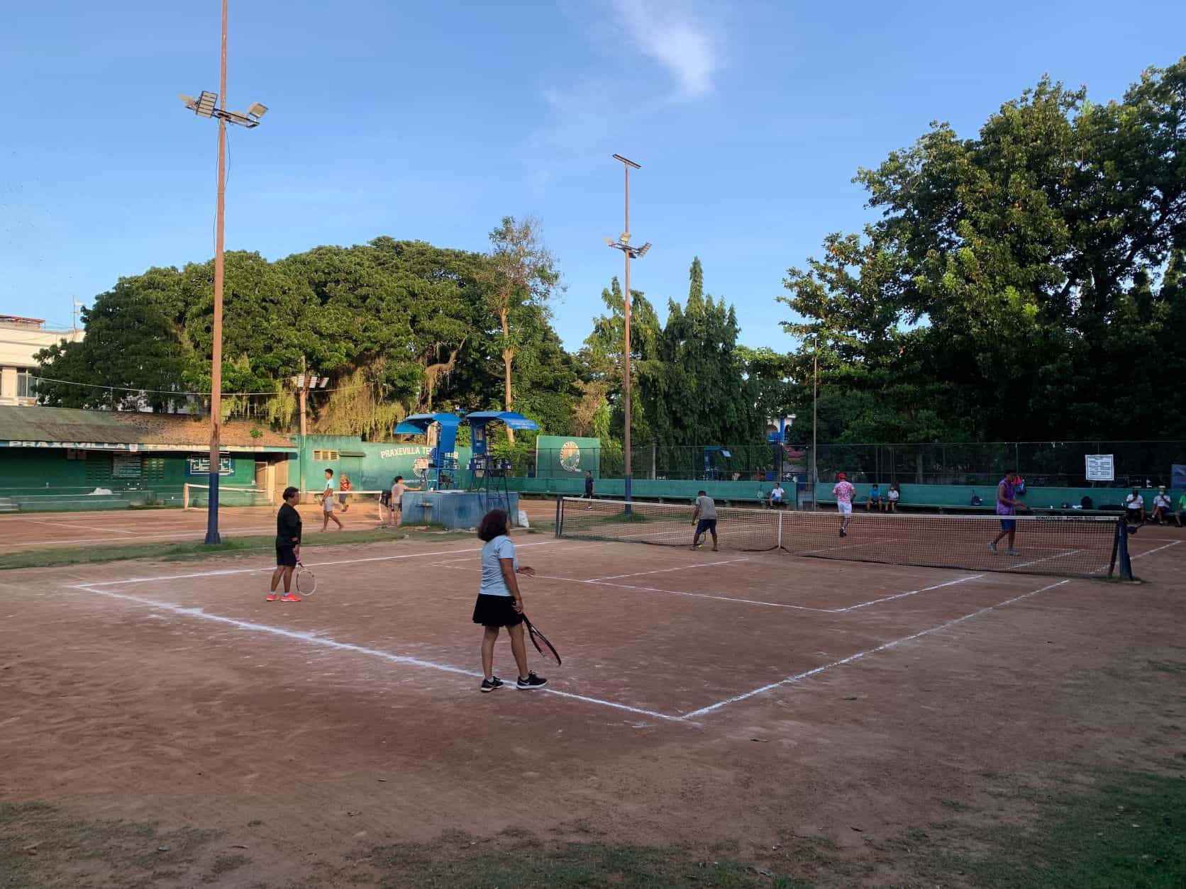 Praxevilla Tennis Club in Dumaguete Philippines