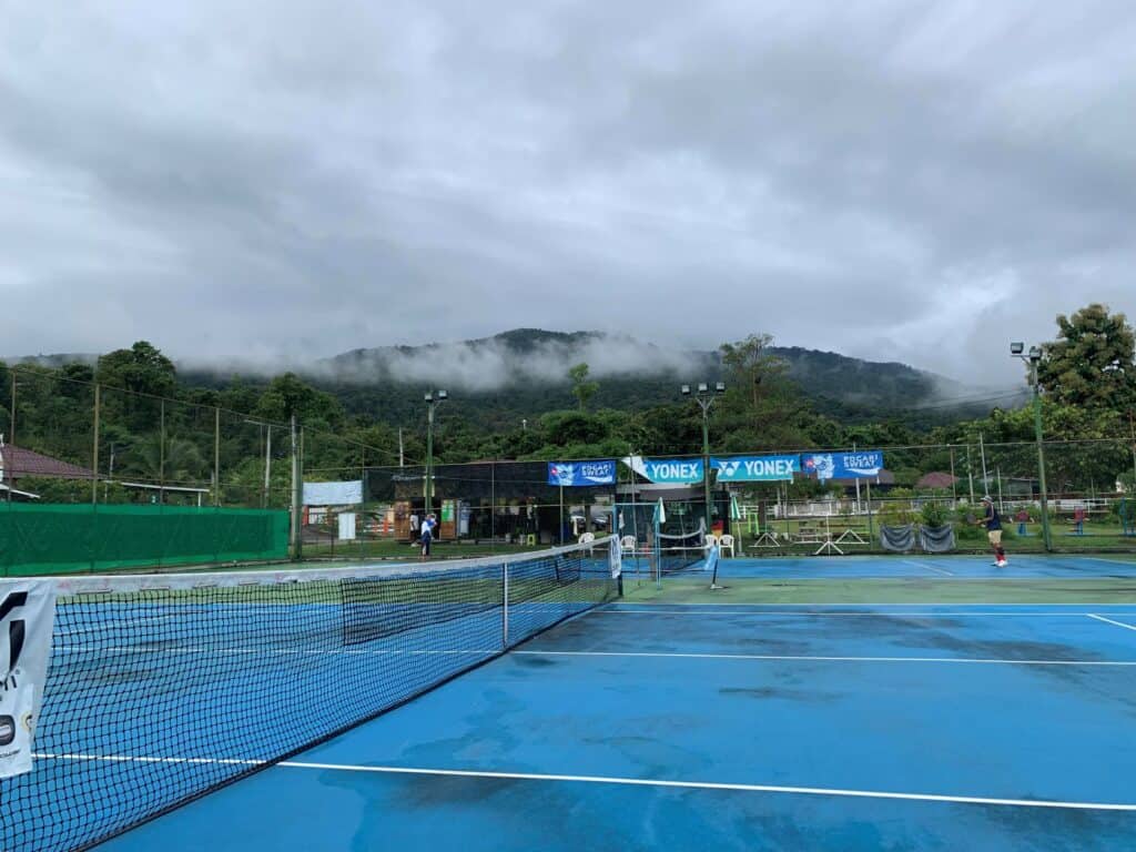 Nut Tennis Courts in Chiang Mai