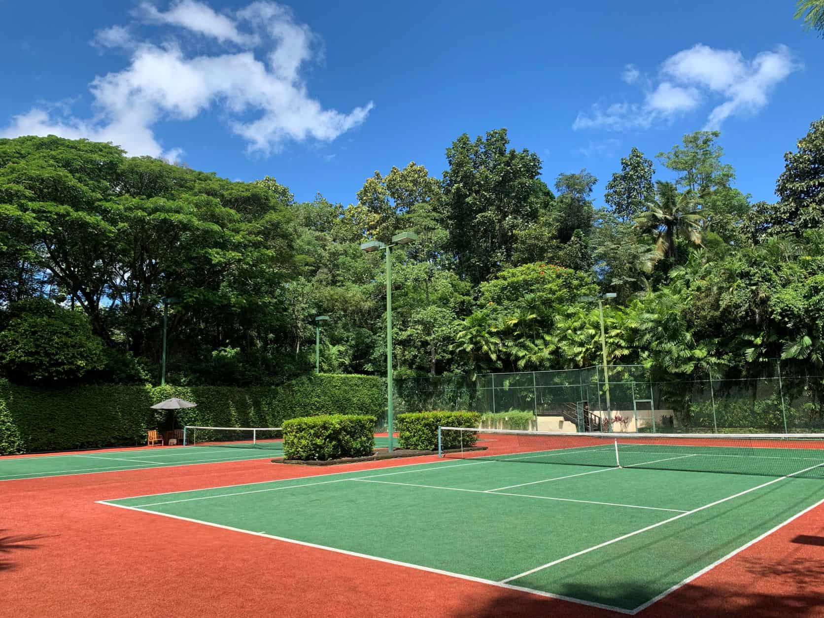 Tennis in Chiang Mai, Thailand at Four Seasons Resort