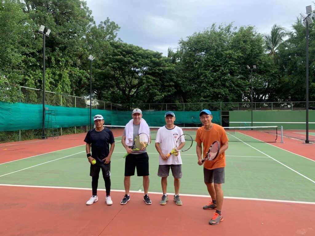 Chiang Mai Tennis at Nawarat Courts in Old City