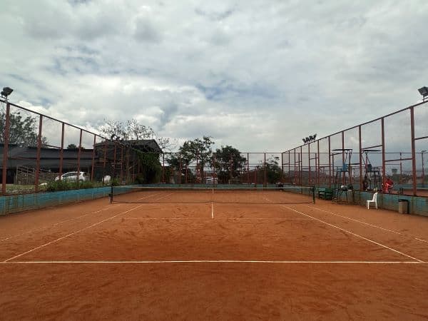 Maria Luisa tennis courts in Medellin, Colombia.