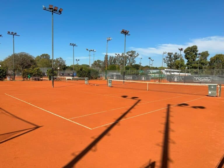 26 court tennis club in Buenos Aires Argentina - called GEBA