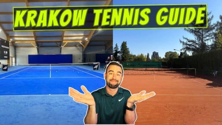 Krakow Tennis Guide to courts by Eric Claggett, thumbnail