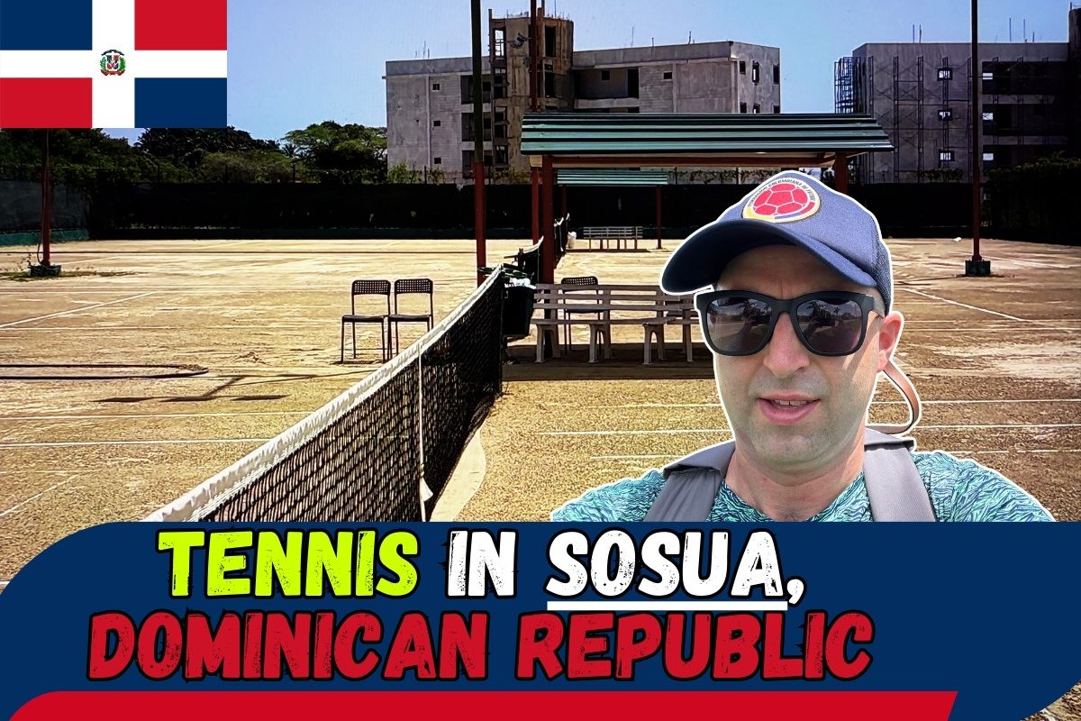 Featured image for article about playing tennis in Sosua, Dominican Republic.