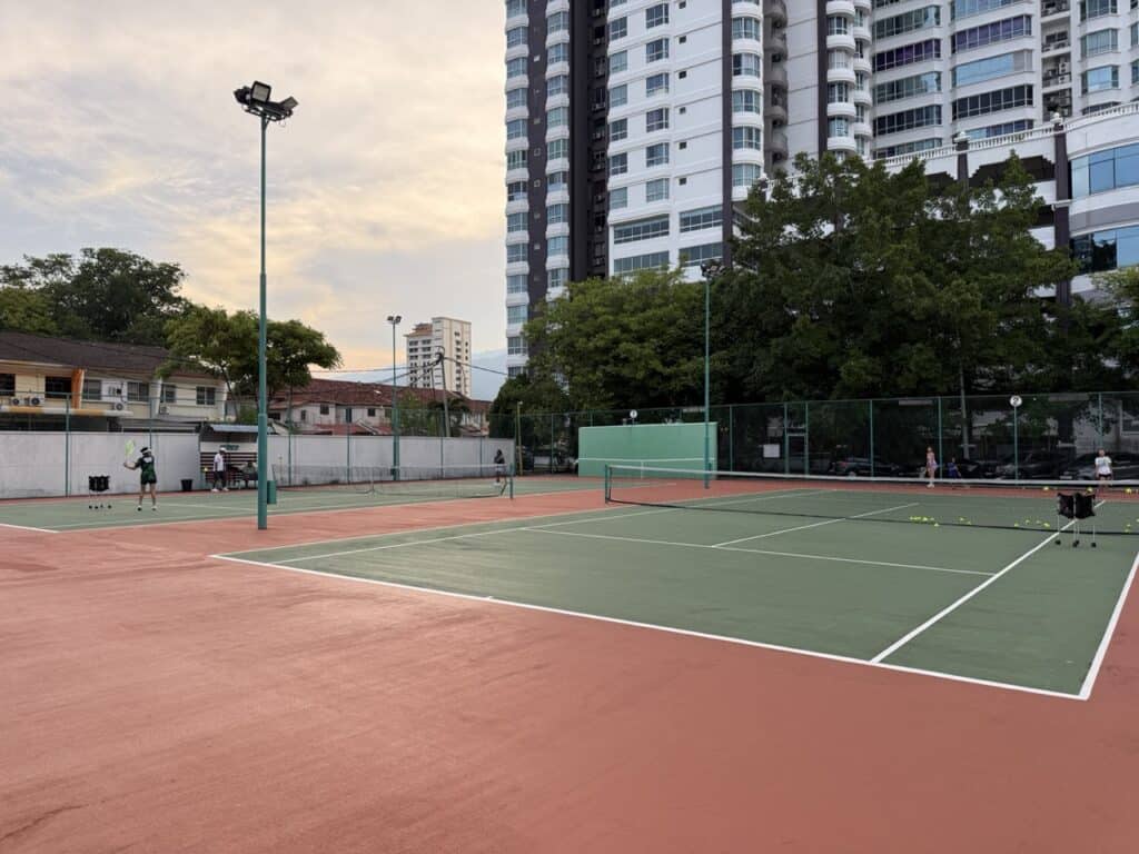 NSTE Tennis Academy in Penang, Malaysia