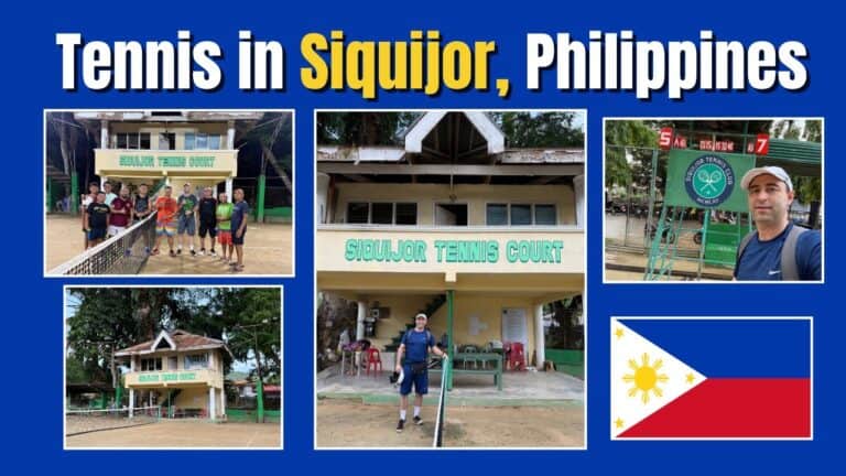 Featured image for guide for playing tennis in Siquijor Island, Philippines.